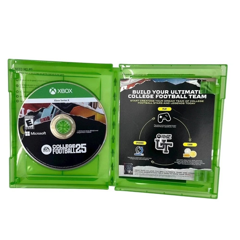 College Football 25 Microsoft Xbox Series X Video Game EA Sports ~Excellent~
